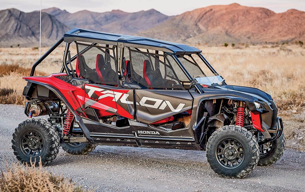 Honda Talon for UTV trailing adventure